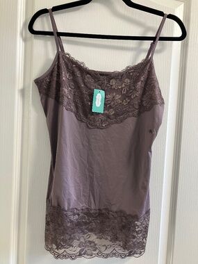 NWT Maurices tanktop mauve size XL